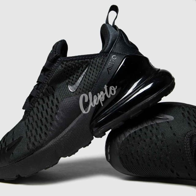 Nike Air Max 270 – Black/Gold – Men’s Trainers